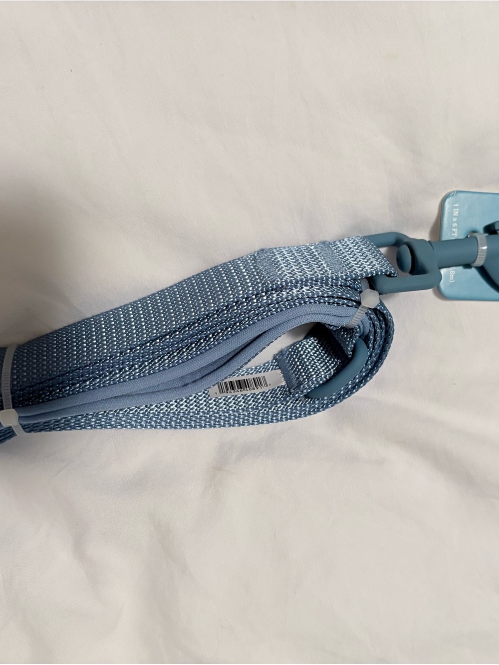 Light Blue Reflective Dog Leash - Durable Comfort